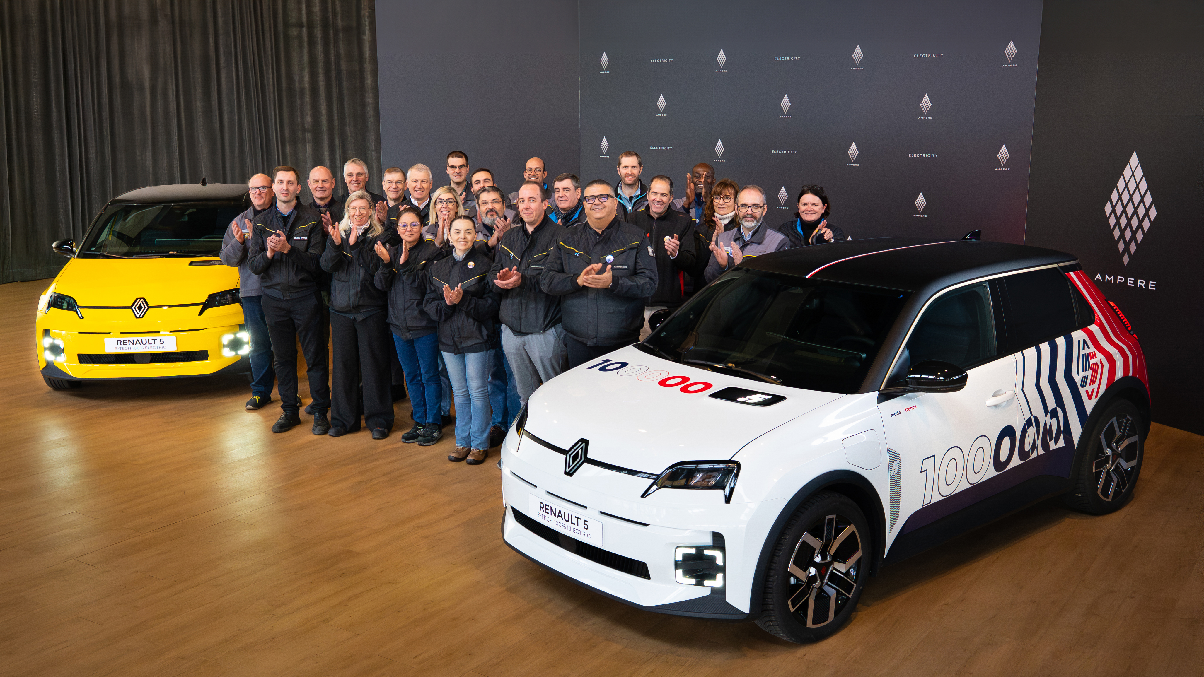 100 000 Renault 5 E-Tech Electric produites A Douai